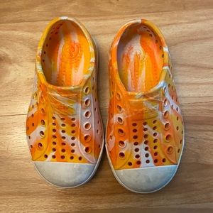 Native Jefferson - Orange/White Marble